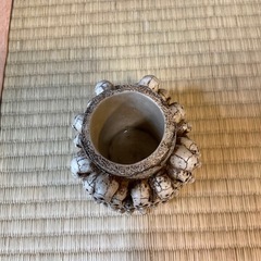 ペン立て　ドクロの画像