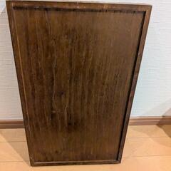 木製トレイ お盆 の画像