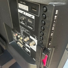 SHARP LC40H40  テレビスタンド付きの画像