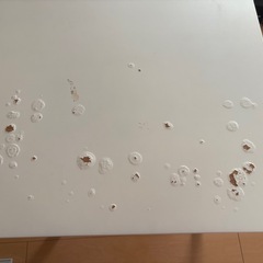 【急募‼️7/31迄‼️】勉強机　机　ダイニングテーブル　テーブル　正方形　2人掛け　1人掛けの画像