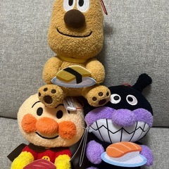 アンパンマン　ぬいぐるみ　セットの画像