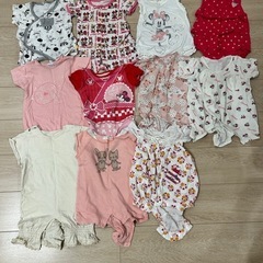 【8/25まで】子供服　ロンパース　60〜80 まとめ売り の画像