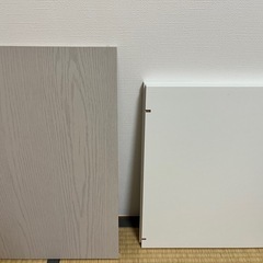 コストコくまぬいぐるみ/ディズニープーさんぬいぐるみ/電気/化粧仕上げ板（IKEA白x2.LOWYAグレージュx1）の画像