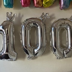 バースデーバルーン★100日祝い使用の画像