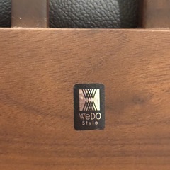 高級ダイニングチェアー 2脚セット 定価36,200円 weDOstyle  の画像