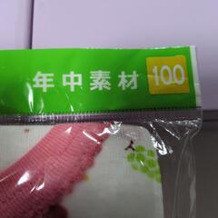 【新品未使用】肌着　女の子　100cm　2枚組の画像