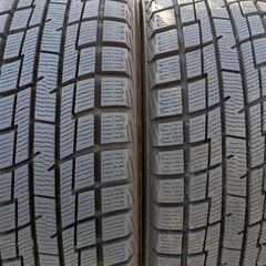 極上２０２４年ヨコハマ冬タイヤ工賃込み１５５／６５Ｒ１３　４本セットの画像