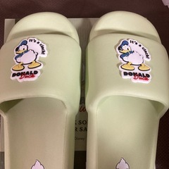 ドナルドダックのスリッパの画像