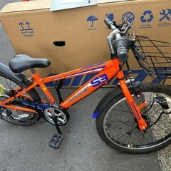 29日まで！使用一年　子供自転車22インチの画像