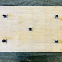台車 45cm×90cm×7cm 耐荷重150kg 360°回転キャスター 在庫10個 平台車 超薄型 コンパクト 手作り    の画像