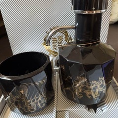 ポンプ式　水差し　陶器　昭和レトロの画像