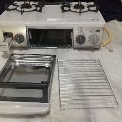 中古 Rinnaiガステーブル  RT34NJH7S-CR 都市ガス 12A 13Aの画像