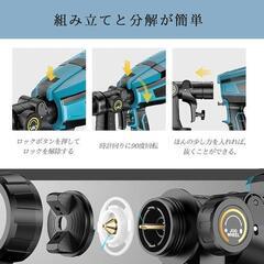 スプレーガン⭐️コードレス 充電式 電動 マキタ18/21V互換 電動塗装機の画像
