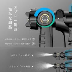 スプレーガン⭐️コードレス 充電式 電動 マキタ18/21V互換 電動塗装機の画像