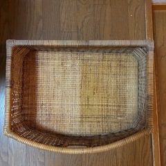 籐のチェスト　3杯　56×39×80cmの画像