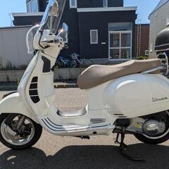 VESPA250GTSie　白色 の画像