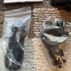 バイク用ドライブレコーダー　長期保証　美品　前後同時録画の画像