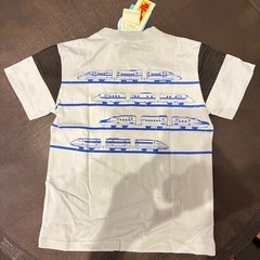 ［新品タグ有］クレードスコープ　プラレールコラボTシャツ 120 接触冷感/速乾の画像