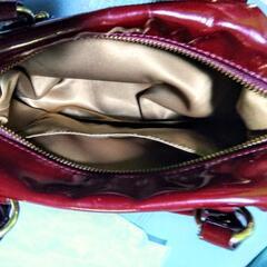 COACH エナメルバックの画像