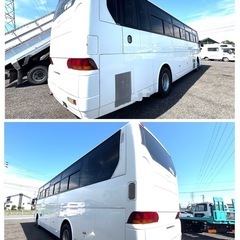 三菱　エアロクイーン　★２６万km★ 乗車定員55名　フィンガーシフト　倉庫保管　錆 腐食一切なし　超超超美車　極上車両　の画像
