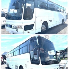 三菱　エアロクイーン　★２６万km★ 乗車定員55名　フィンガーシフト　倉庫保管　錆 腐食一切なし　超超超美車　極上車両　の画像
