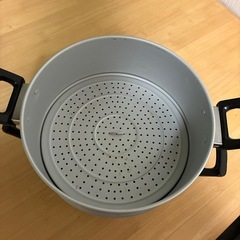 鍋　蒸し器の画像