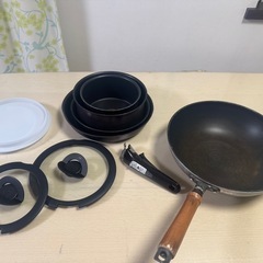 お取引先決定！フライパン(ティファール9点)他の画像