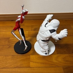 ウルトラマンとミイラおとこのポケットティッシュ入れの画像
