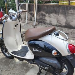 ⭐ヤマハビーノ　SA26J　黒　キャブレターモデル　原付バイクの画像