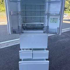 ①中古品 東芝ノンフロン冷凍冷蔵庫 GR-U45FH 2022年 462L ファミリータイプ冷蔵庫 動作問題なしの画像