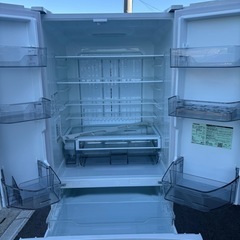 ②中古品 東芝ノンフロン冷凍冷蔵庫 GR-U45FH 2022年 462L ファミリータイプ冷蔵庫 動作問題なしの画像