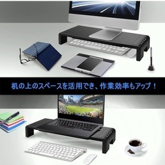 【中古】モニター台のみの画像