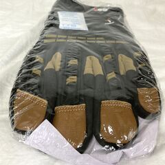 ☆Vgo... 安全作業用手袋 耐切創ANSIレベル5レザー手袋 Lサイズ◆傷から守る二重構造の画像