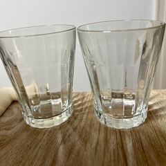 【お洒落✨】タンブラー＆ガラスコップ 4個セット☕✨の画像