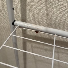 洗濯機　ランドリー　ラック　伸縮式の画像