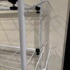 洗濯機　ランドリー　ラック　伸縮式の画像