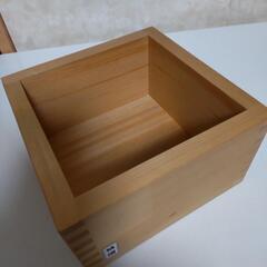 新品未使用  木曽ひのき升  木屋の画像