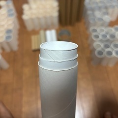ラップ、トイレットペーパーなどいろいろな芯の画像