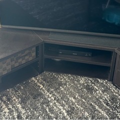 【LOWYA製、中古品】コーナーテレビボードの画像
