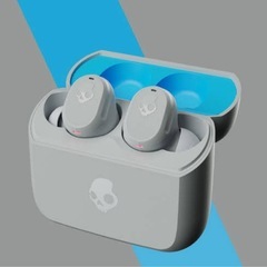 SKULLCANDY フルワイヤレスイヤホン MOD LIGHT GREY BLの画像