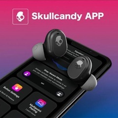 SKULLCANDY フルワイヤレスイヤホン MOD LIGHT GREY BLの画像