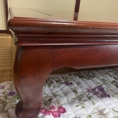 天然木 座卓 ちゃぶ台 レトロ 和室 ローテーブルの画像