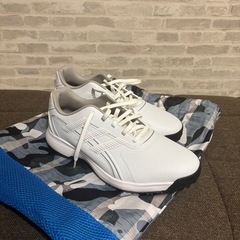 ゴルフシューズ25.5　adidas の画像