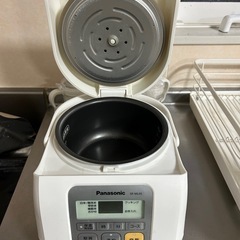 Panasonic  電子炊飯器　3合炊
 の画像