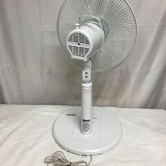 【北見市発】ヤマゼン YAMAZEN 山善 30cmリビング扇 DHLR-AG302 2018年製 白 (E3542shtYM)の画像