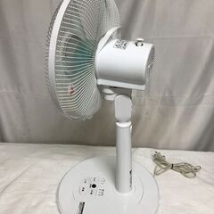 【北見市発】ヤマゼン YAMAZEN 山善 30cmリビング扇 DHLR-AG302 2018年製 白 (E3542shtYM)の画像