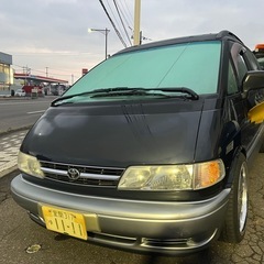 エスティマTCR21最上級G希少車極上純正リアモニター付フルオプション車高調の画像