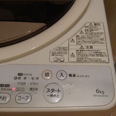 東芝洗濯機AW-60GMの画像