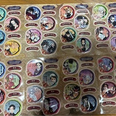 鬼滅の刃32キャラシールの画像
