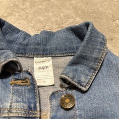ベビー　90cm 24m デニムジャケットの画像